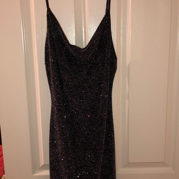 little black dress sparkly